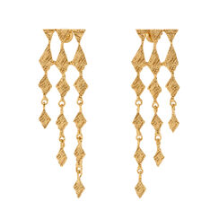 Harlequin stud drop earrings by Ruby Jack